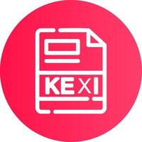 kexi criativo ícone Projeto vetor