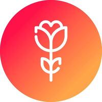 flor tulipa criativo ícone Projeto vetor