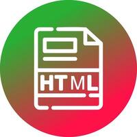 html criativo ícone Projeto vetor