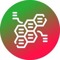 alternando hexágonos criativo ícone Projeto vetor