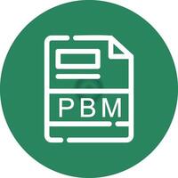 pbm criativo ícone Projeto vetor