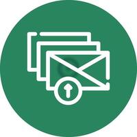 o email explosões criativo ícone Projeto vetor