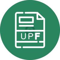 upf criativo ícone Projeto vetor