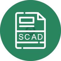 scad criativo ícone Projeto vetor