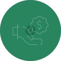 financiamento opções criativo ícone Projeto vetor