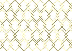 padrão quadrado dourado com um conceito simples vetor