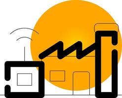 inteligente indústria criativo ícone Projeto vetor