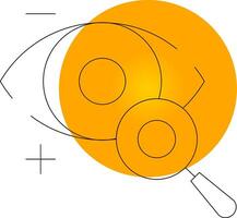 visão Verifica criativo ícone Projeto vetor