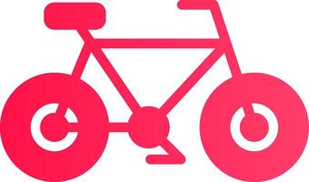 bicicleta criativo ícone Projeto vetor