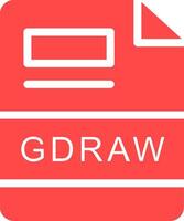 gdraw criativo ícone Projeto vetor