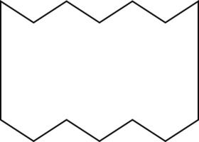 abstrato rabisco geométrico figura Projeto ilustração vetor