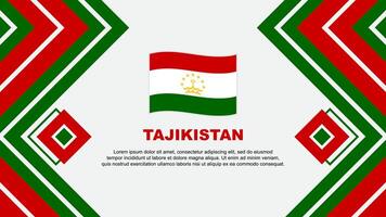 tajiquistão bandeira abstrato fundo Projeto modelo. tajiquistão independência dia bandeira papel de parede vetor ilustração. tajiquistão Projeto