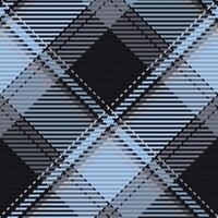 sem costura padrão de xadrez tartan escocês. fundo repetível com textura de tecido de seleção. impressão têxtil listrada de pano de fundo vetorial. vetor