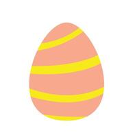 ilustração de ovo de páscoa vetor