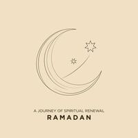 Ramadã mubarak, Ramadã kareem, corações alegrar vetor