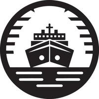 mínimo internacional Remessa petroleiro navio debaixo volta forma logotipo vetor ícone 5