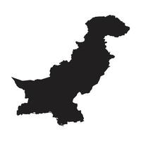 Paquistão mapa ícone vetor