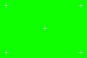 verde tela croma chave fundo, visor Câmera quadro, vídeo filme tela modelo, overlay. cinema exibição com grade. vetor ilustração