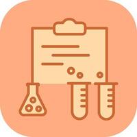 ícone de vetor de experimento