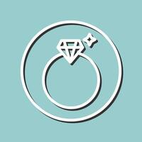 ícone de vetor de anel