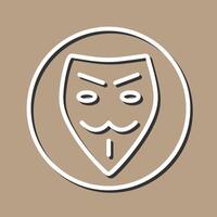 ícone de vetor de máscara