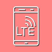 lte vetor ícone