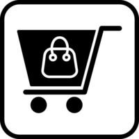 ícone de vetor de compras