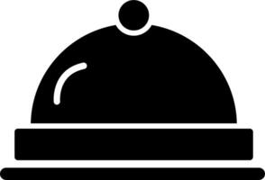 ícone de vetor de prato
