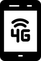 ícone de vetor 4g