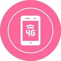 ícone de vetor 4g