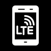 lte vetor ícone