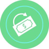 ícone do vetor cashback