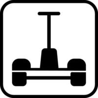 ícone de vetor de hoverboard