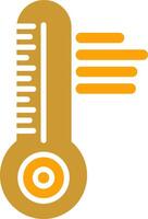 ícone de vetor de temperatura