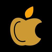 maçã logotipo vetor ícone