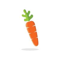 simples vetor cenoura vegetal logotipo Projeto