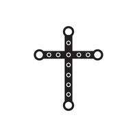 Igreja logotipo vetor ilustração modelo