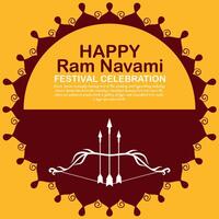 feliz RAM navami cultural bandeira hindu festival vertical postar desejos celebração cartão RAM navami celebração fundo RAM navami saudações amarelo bege fundo indiano hinduísmo festival vetor