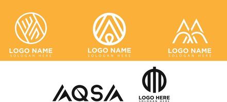 monograma logotipo vetor Projeto
