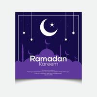 mínimo criativo próximos Ramadã social meios de comunicação postar Projeto dentro 2024, Ramadã postar projeto, piedosos trinta Ramadã dia, Ramadã mubarak, Ramadã kareem vetor