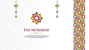 oriental cumprimento Projeto para cultura ou islâmico tema, especialmente para Ramadã ou eid Mubarak vetor