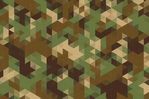 triângulos padronizar dentro camuflar militares exército tecido estilo textura vetor