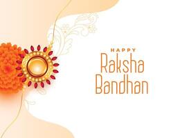 decorativo raksha bandhan festival tradicional bandeira vetor