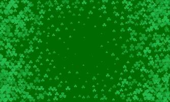 feliz santo patrick's dia verde fundo vetor