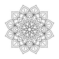 flor mandalas. vintage decorativo elementos. oriental padrão, vetor ilustração. islamismo, árabe, indiano, turco, Paquistão, chinês, otomano motivo