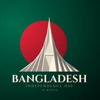 Bangladesh independência dia fundo Projeto. vetor