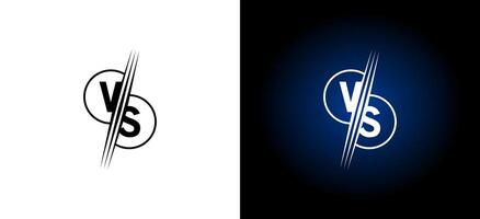 carta logotipo Projeto vs ícone símbolo versus moderno abstrato vetor