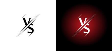 carta logotipo Projeto vs moderno versus ícone símbolo vetor