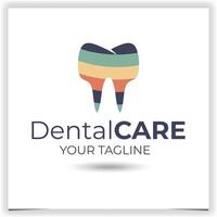 vetor dentista logotipo Projeto modelo