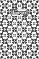 vetor Preto e branco desatado abstrato padronizar fundo escala de cinza ornamental gráfico Projeto